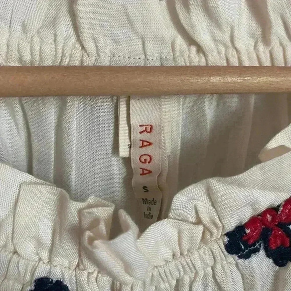 RAGA Tessi Embroidered Off-the-Shoulder Romper - Picture 8 of 14